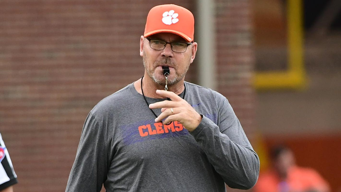 Clemson Tigers assistant football coach Danny Pearman apologizes in statement for using racial slur at practice