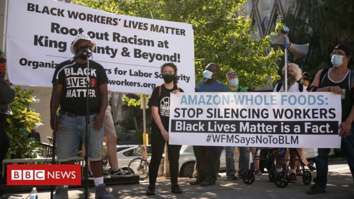 Amazon-owned firm in Black Lives Matter legal claim